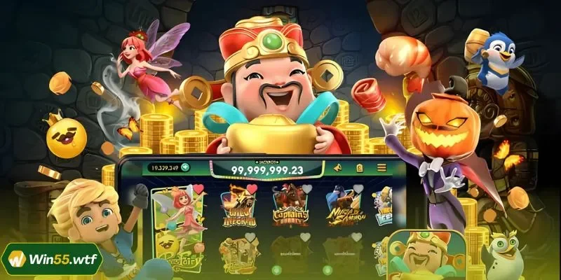 Slot Game WIN55: Khám Phá Vương Quốc Quay Hũ Thưởng Tiền Tỷ