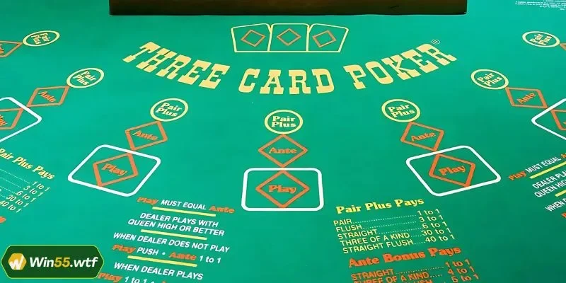 3 vòng cược cơ bản trong Poker 3 lá