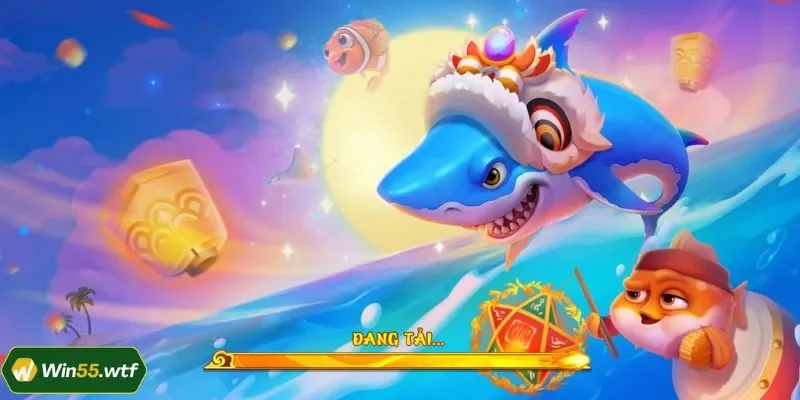 Bắn Cá Quay Đèn Kéo Quân WIN55: Siêu Phẩm Đậm Chất Trung Thu