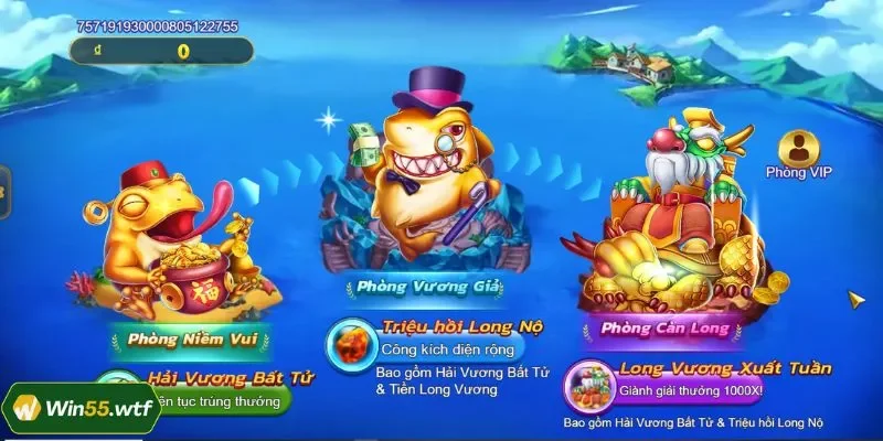 Royal Fishing tạo ấn tượng tốt với hội viên WIN55
